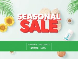 Сезонная распродажа: летние товары со скидками